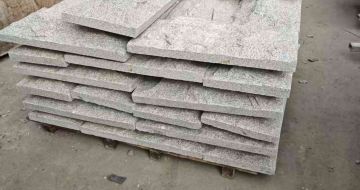 安康芝麻白蘑菇石，自然面