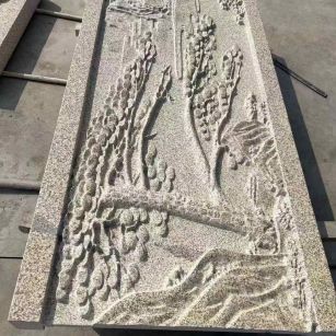 安康黄金麻别墅雕刻版 别墅私人定制