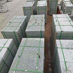 安康芝麻白地铺板  地铺石