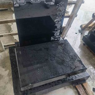 安康花岗岩墓碑石 墓碑 套墓