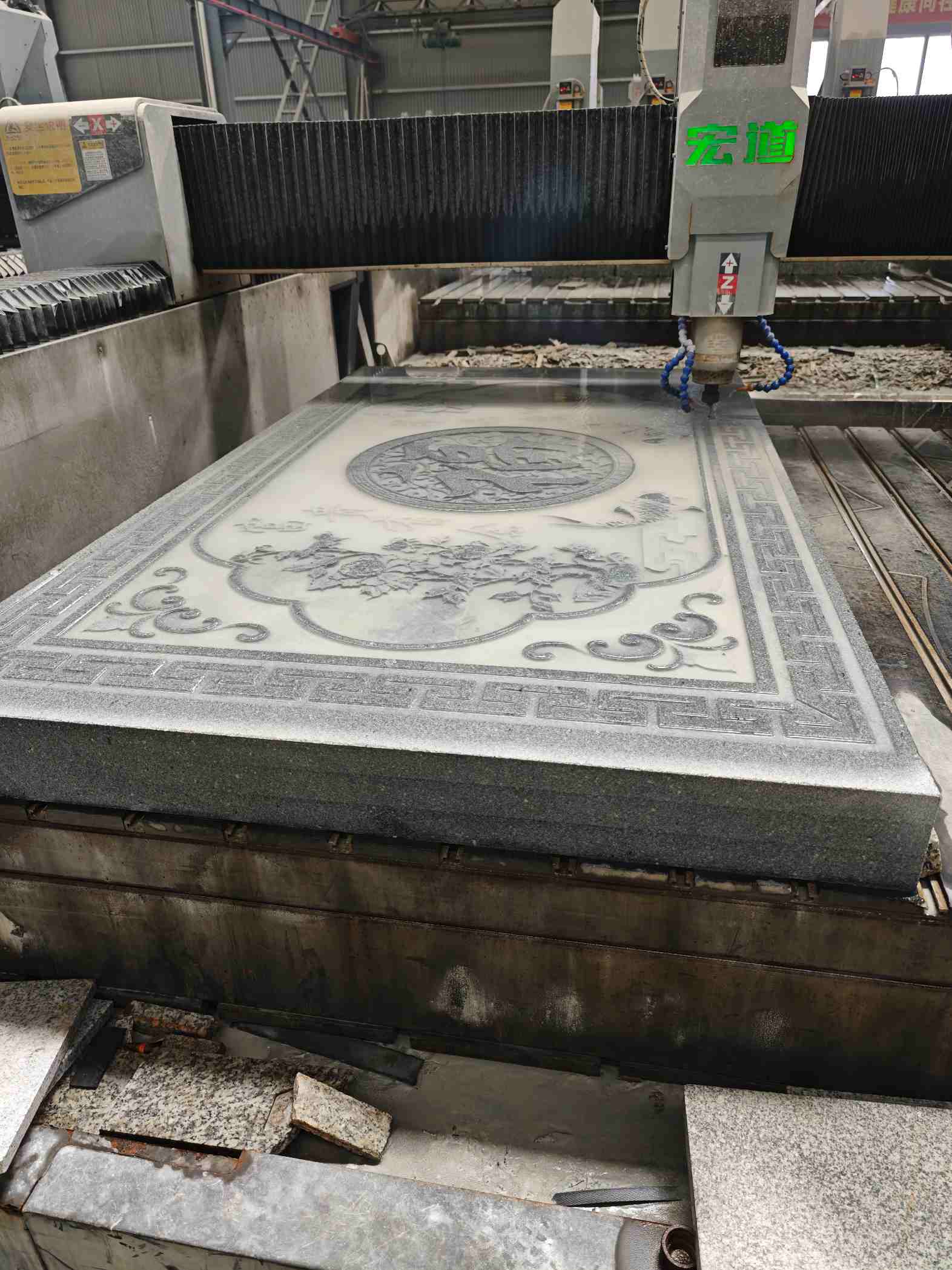 安康芝麻灰雕刻版异形雕刻异形定制